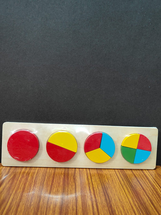 SHAPES FRACTION PUZZLE