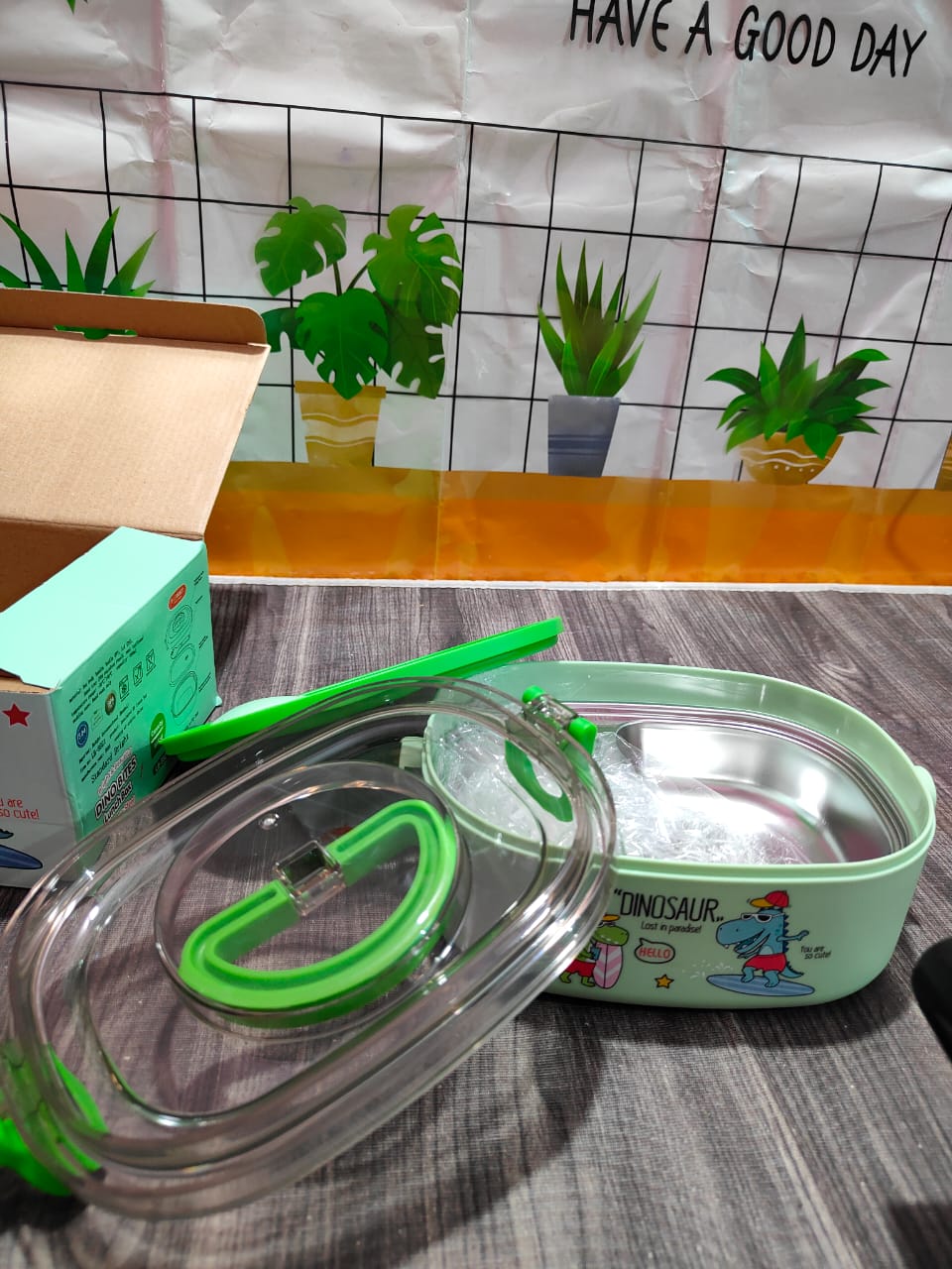 TWO PARTITION LUNCH BOX(750ML)