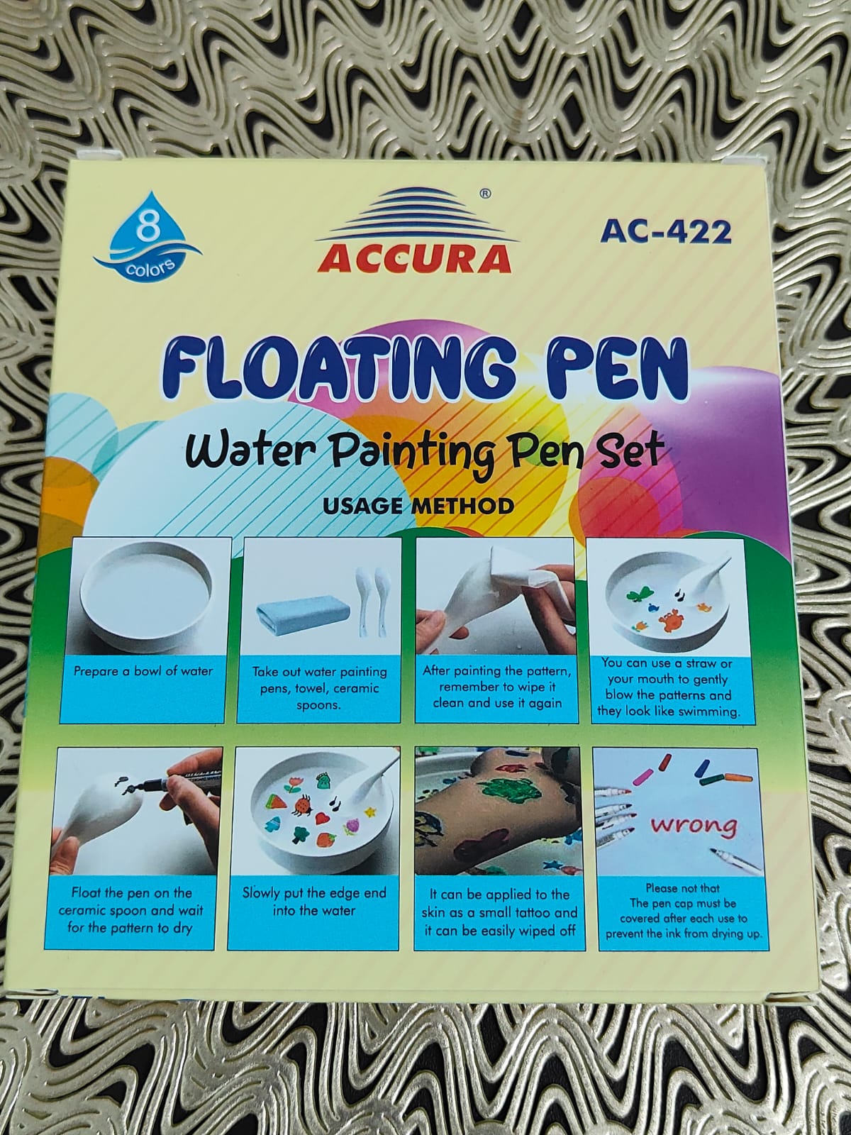 FLOATING PEN SET OF 8