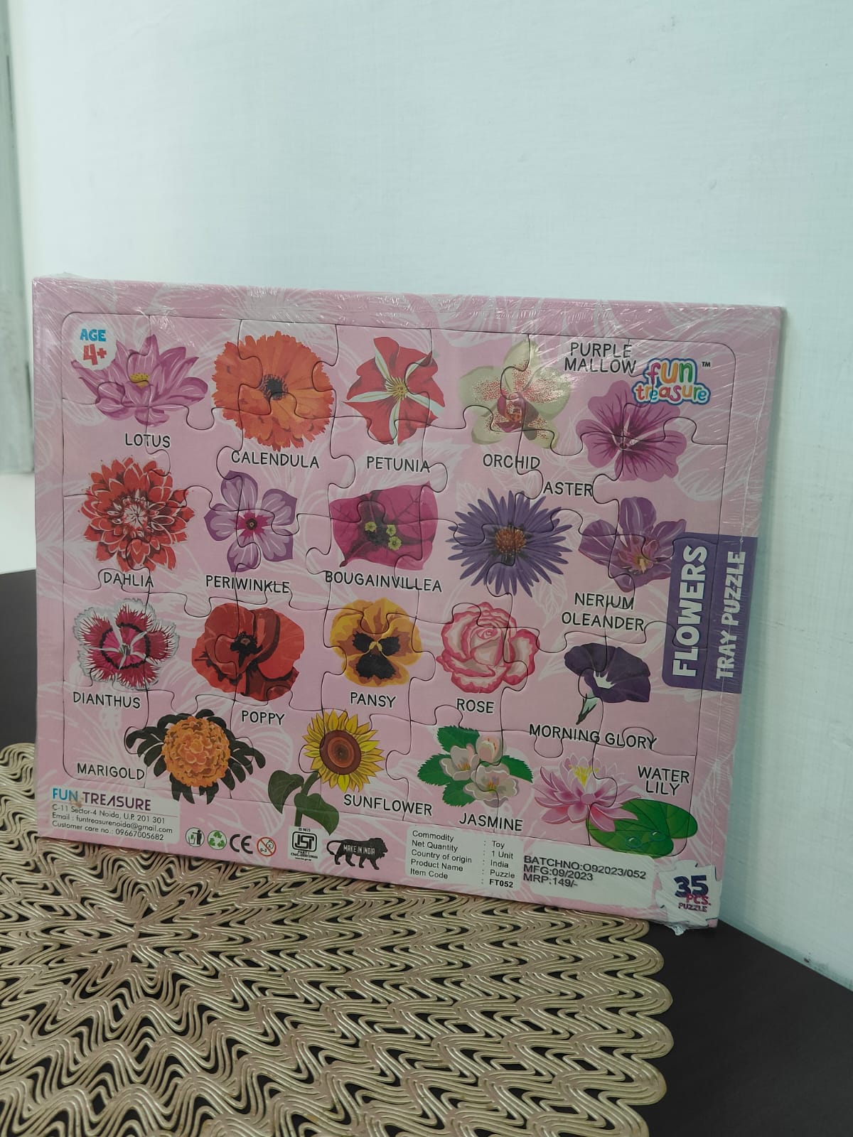 35 PIECES TRAY PUZZLE