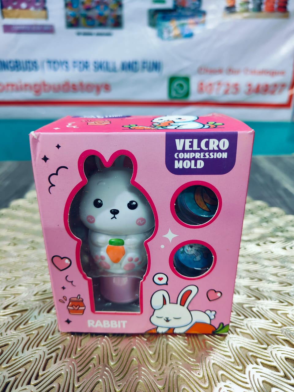 REUSABLE VELCRO STAMP