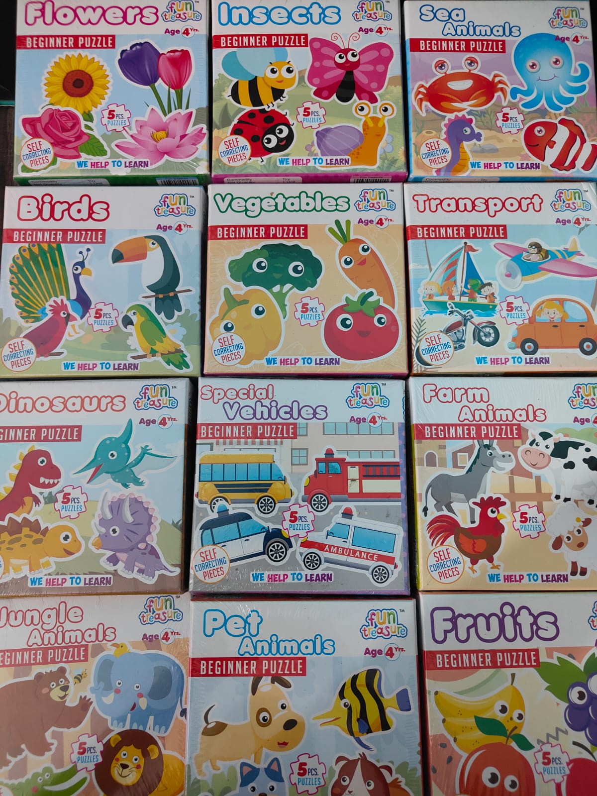 BEGINNER PUZZLE(5 PCS PUZZLE)