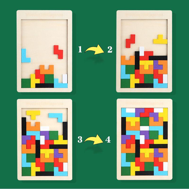 WOODEN TETRIS