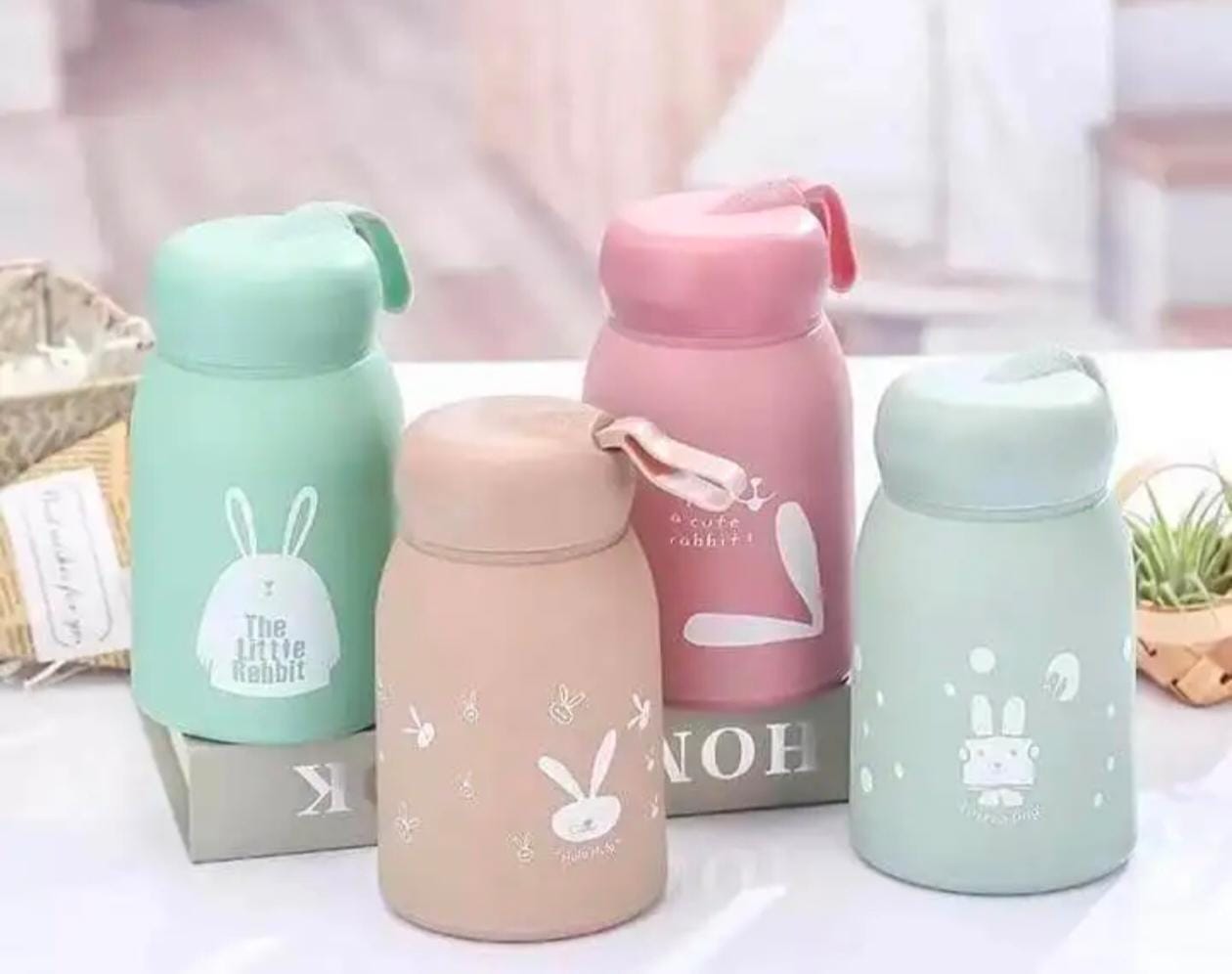 GLASS WATER BOTTLE(300 ML)