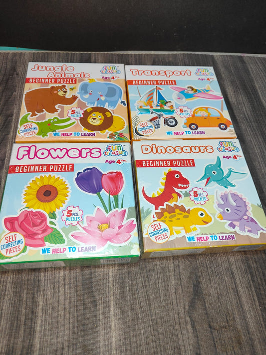 BEGINNER PUZZLE(5 PCS PUZZLE)