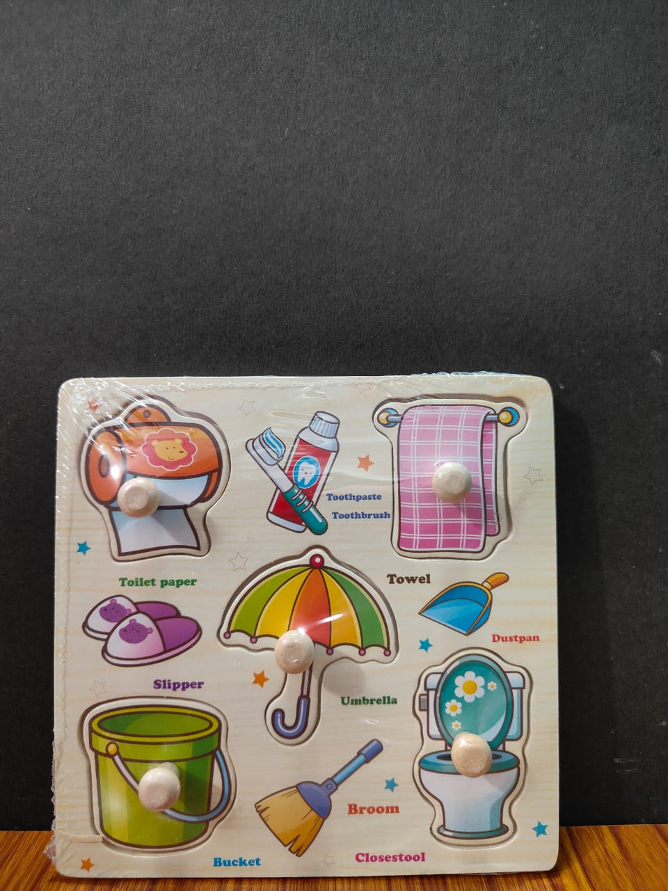 MINI PEG BOARD WITH BASE IMAGE
