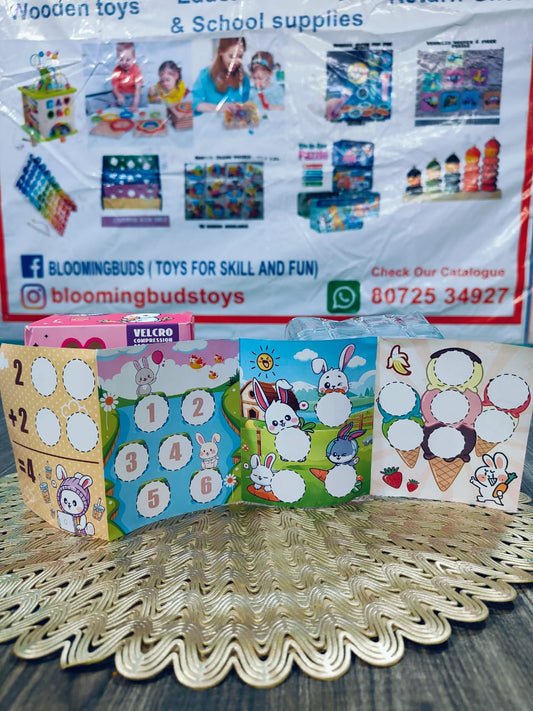 REUSABLE VELCRO STAMP