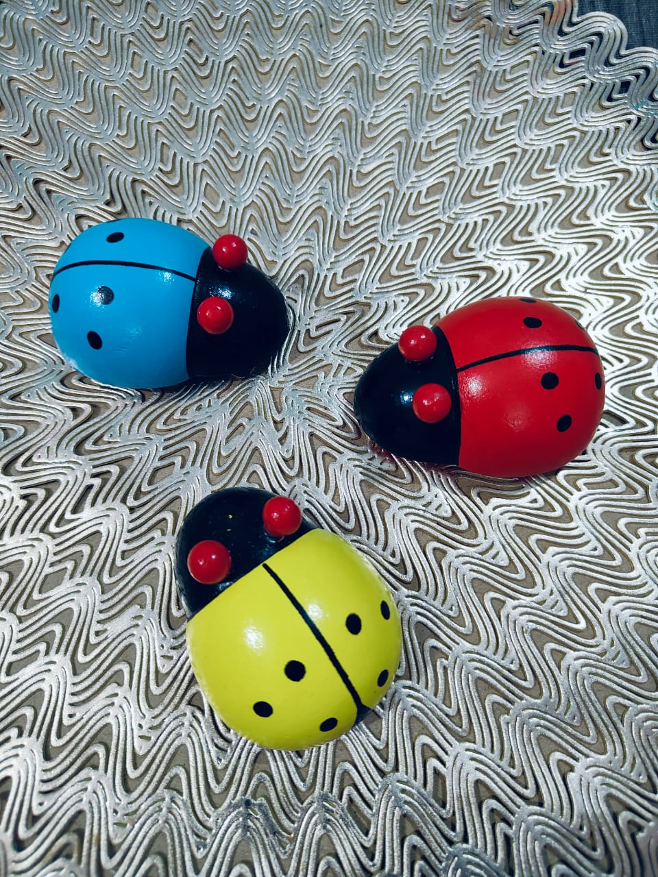 LADYBUG WOODEN VEHICLE