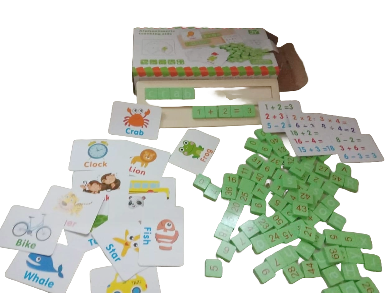 ALPHA-NUMERIC TEACHING AID