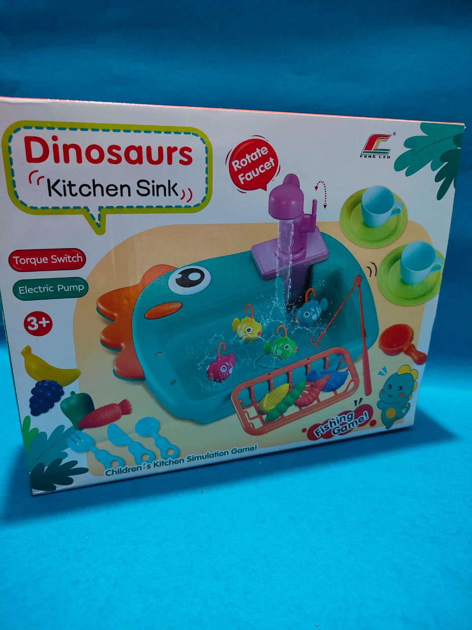 DINO KITCHEN SINK(BATTERY OPERATED)