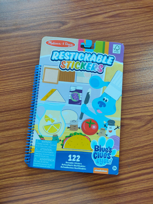REUSABLE STICKER BOOK