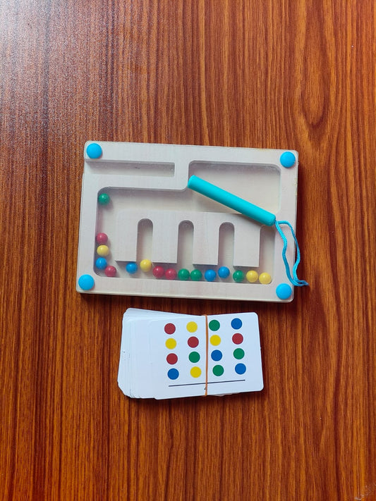 MAGNETIC FOUR COLOUR SORTING MAZE