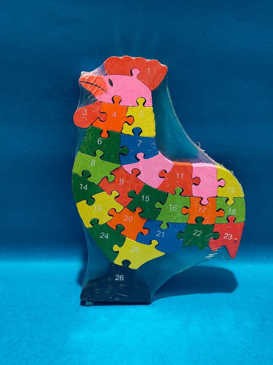 2 IN ONE CHUNKY PUZZLE(ALPHABET&NUMBER)