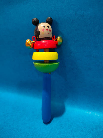 CARTOON RATTLE(WOODEN)