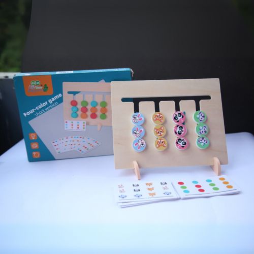 2 IN 1FOUR COLOUR LOGIC GAME