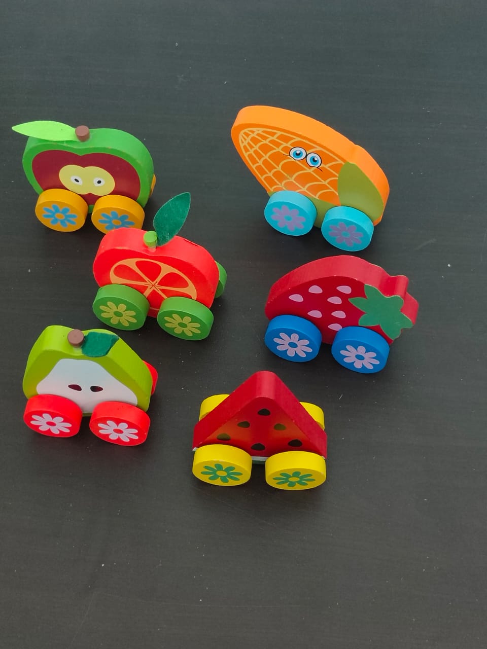 FRUIT VEHICLES (WOODEN)