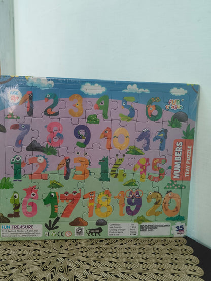 35 PIECES TRAY PUZZLE