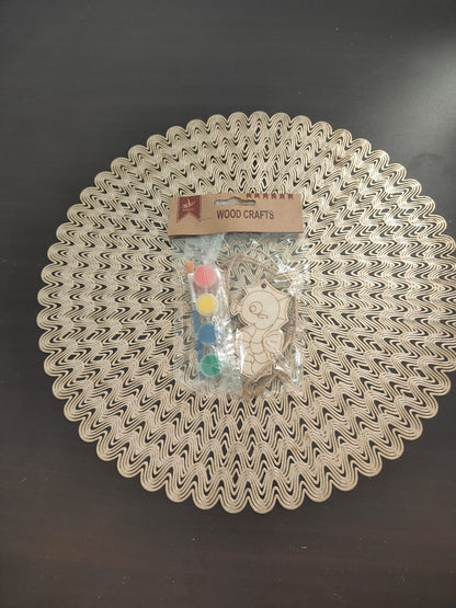 DIY COLOURING MDF KIT