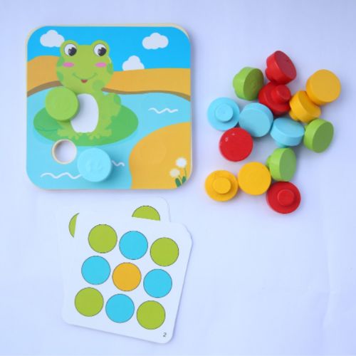 WOODEN BUTTON IT