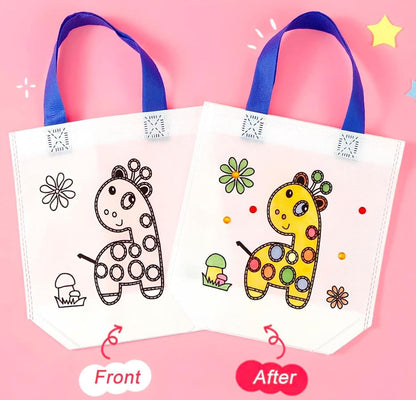 DIY COLOURING BAG