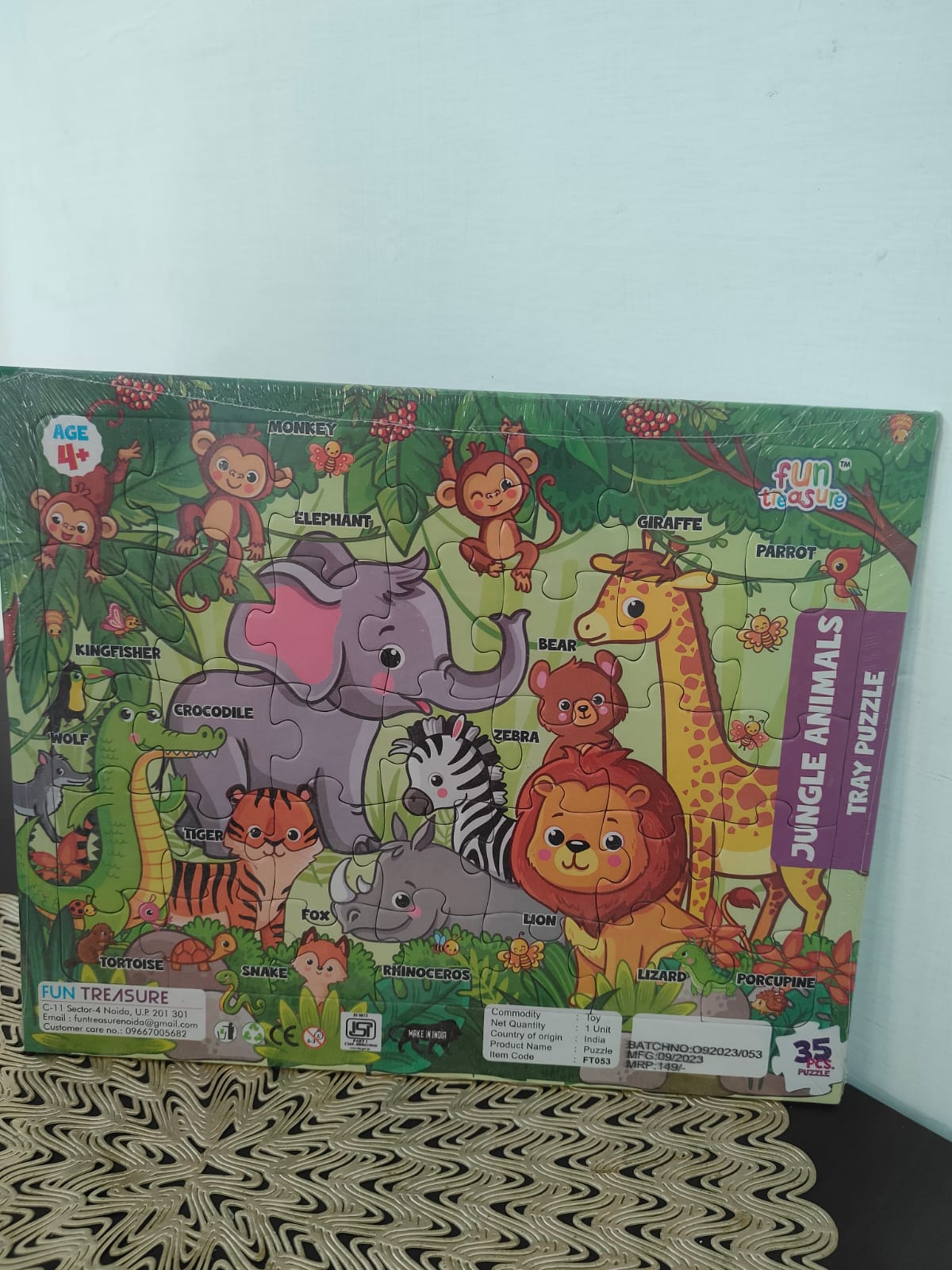 35 PIECES TRAY PUZZLE