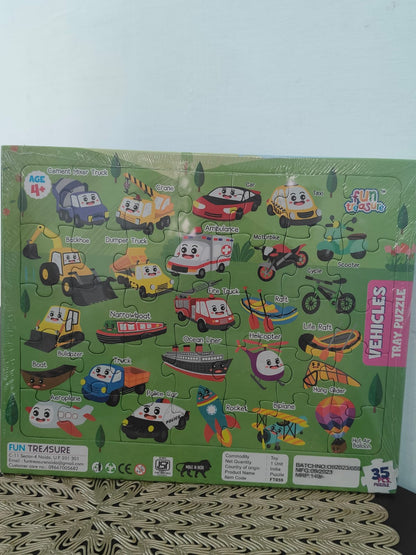 35 PIECES TRAY PUZZLE