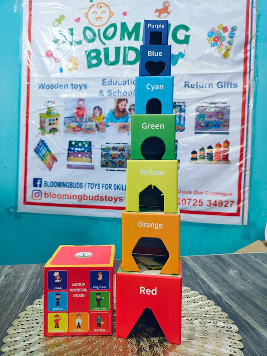 7  CUBE STACKER