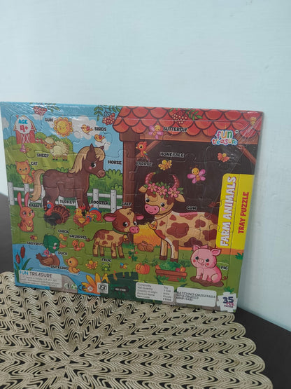 35 PIECES TRAY PUZZLE