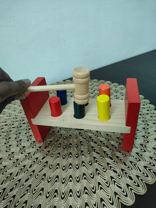 Pound the peg