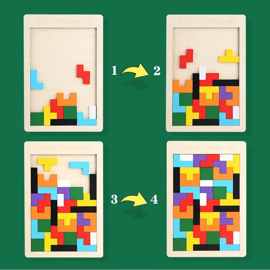 WOODEN TETRIS