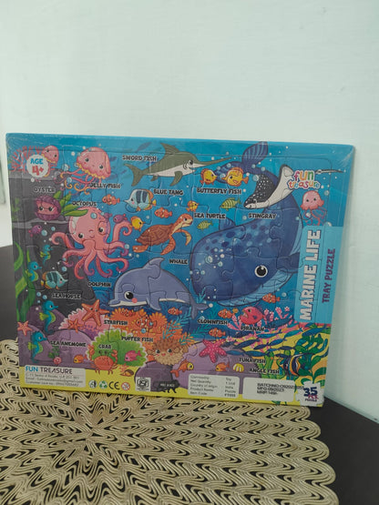 35 PIECES TRAY PUZZLE
