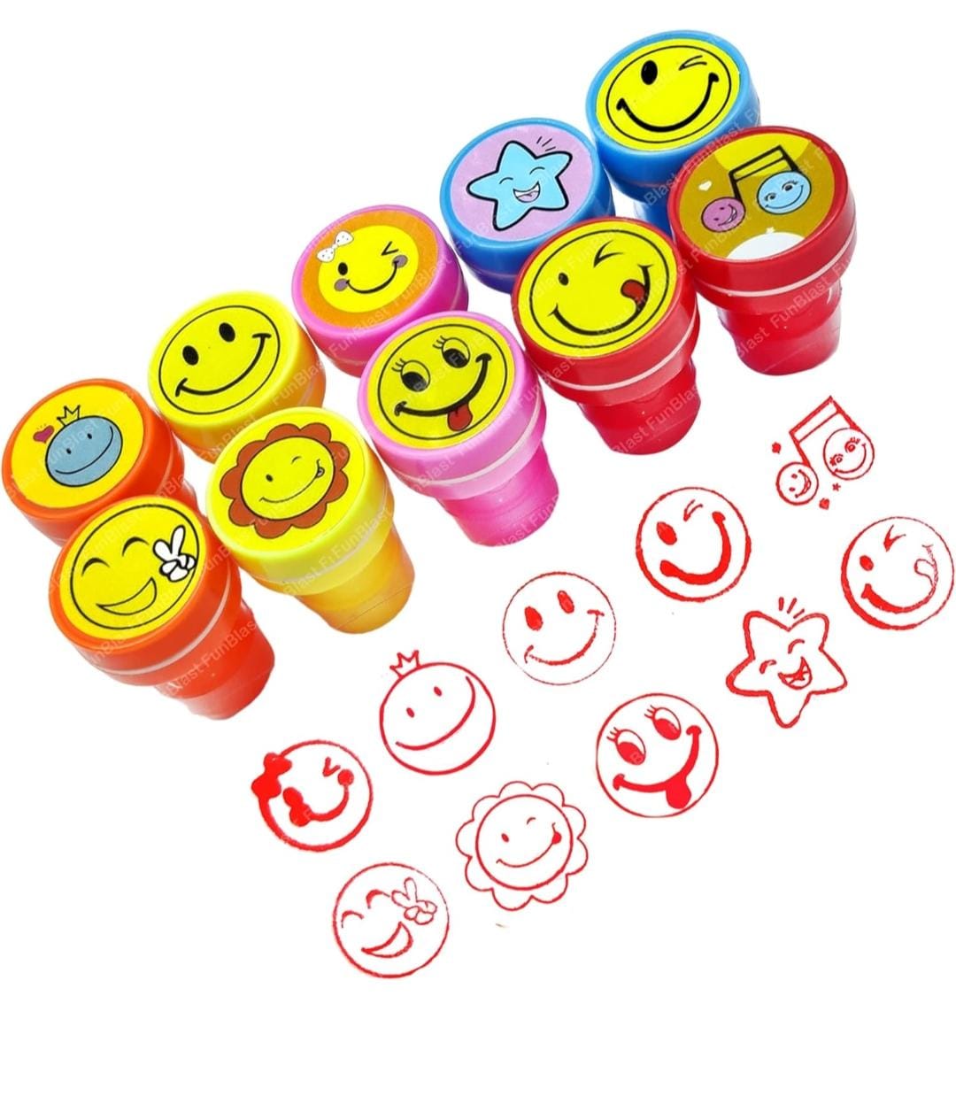 SMILEY STAMP(SET OF 10)
