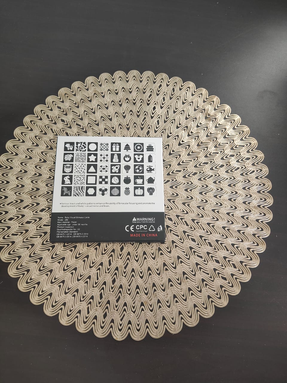 BABY VISUAL STIMULUS CARDS(1-3)