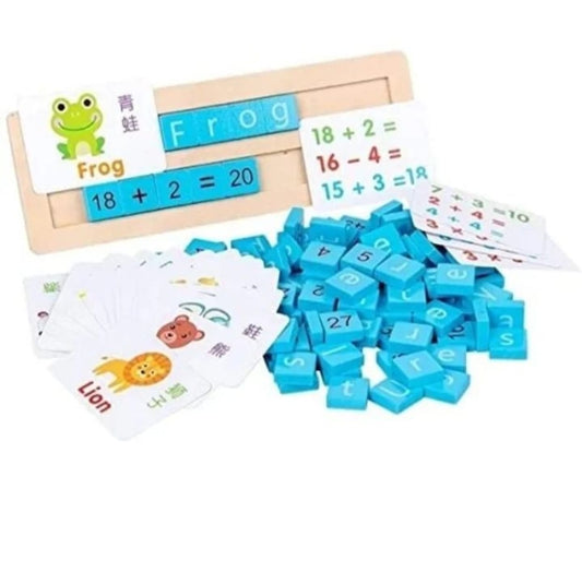 ALPHA-NUMERIC TEACHING AID