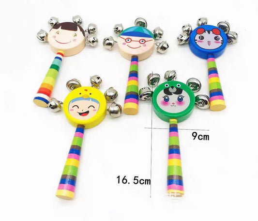 FACE RATTLE(WOODEN)