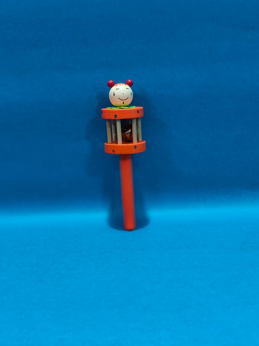 CAGE RATTLE(WOODEN)