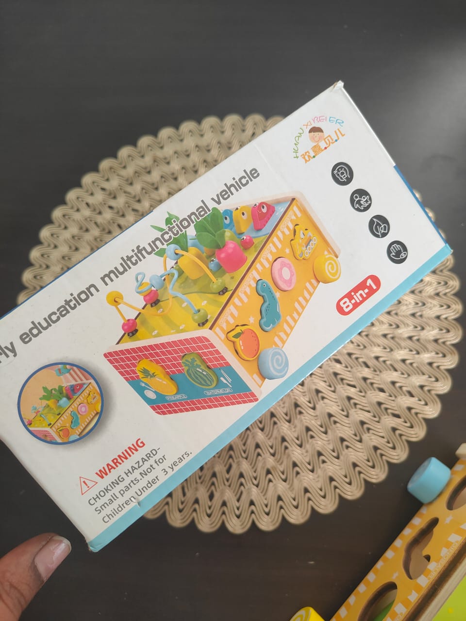 8 IN 1 MULTIFUNCTIONAL PULL ALONG TOY