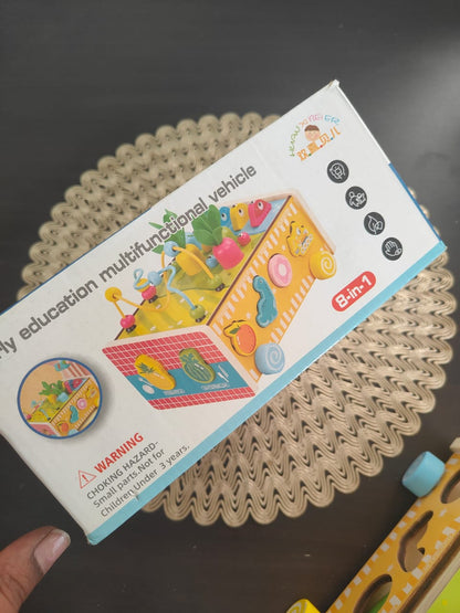 8 IN 1 MULTIFUNCTIONAL PULL ALONG TOY