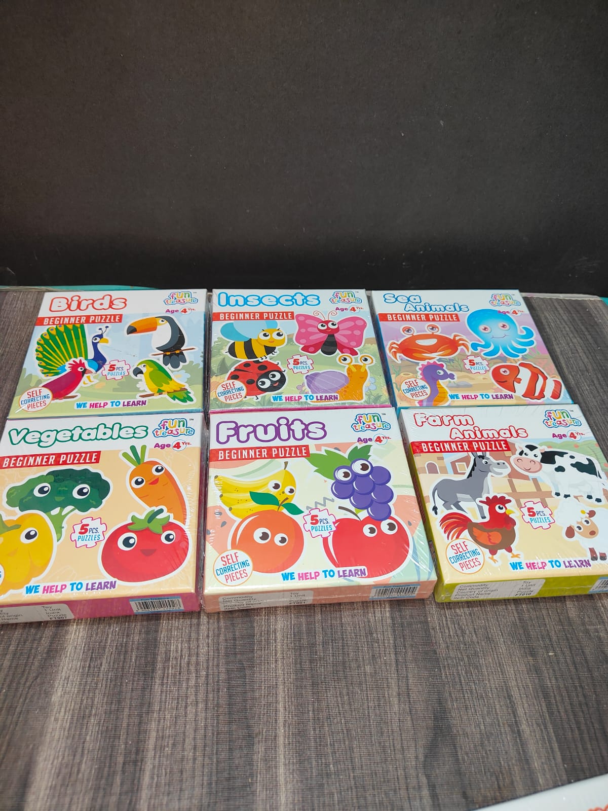 BEGINNER PUZZLE(5 PCS PUZZLE)