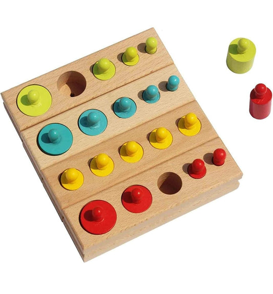 KNOBBED CYLINDER BLOCKS(COLOUR)