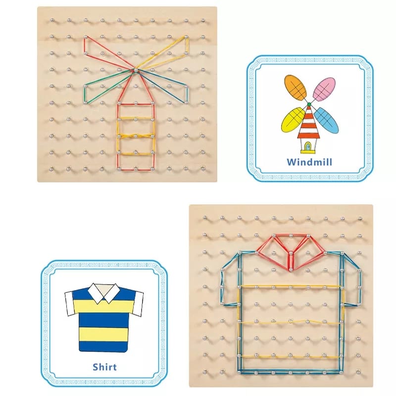 GEO NAIL DRAWING BOARD