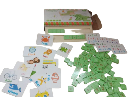 ALPHA-NUMERIC TEACHING AID