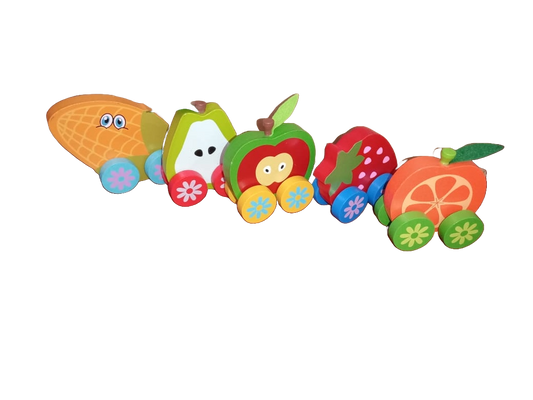 WOODEN FRUIT VEHICLE